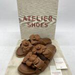 Atelier Flower Sandal Tan