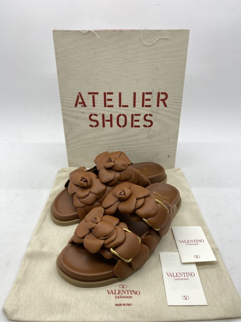 Atelier Flower Sandal Tan