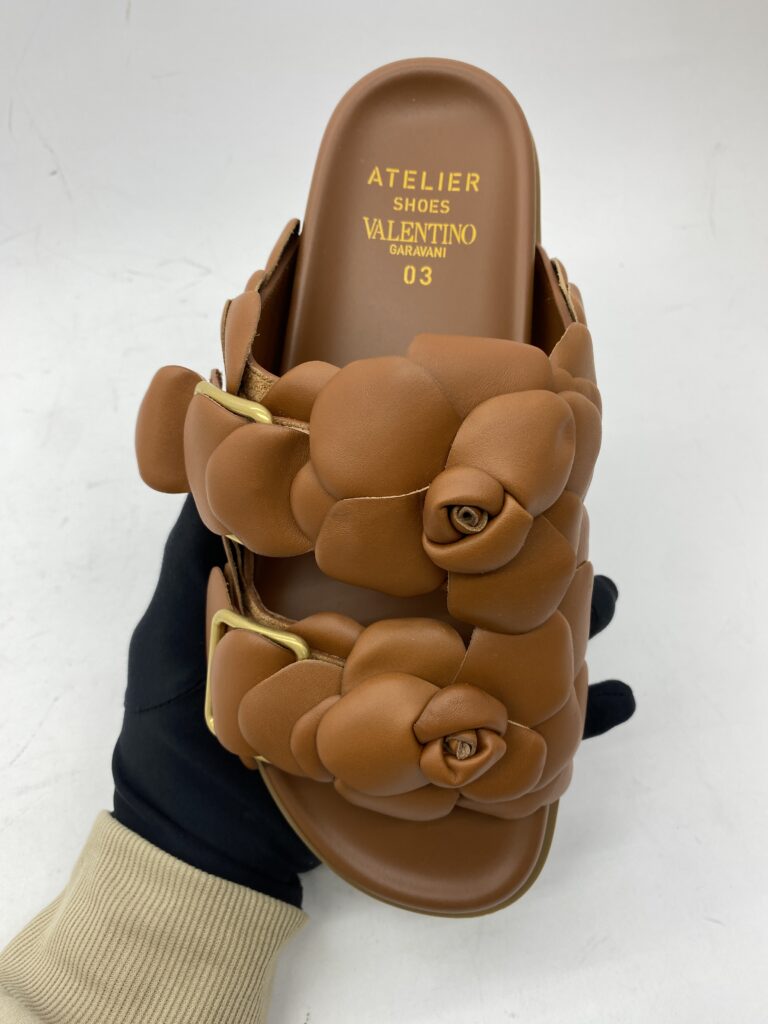 Atelier Flower Sandal Tan