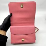 CC Top Handle Chain Caviar Pink GHW