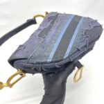 Saddle Embroidered Camouflage Navy GHW