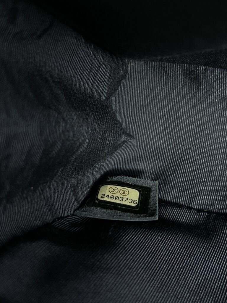 Boy 25 Lambskin Dark Blue Quilted LGHW