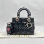 Lady Dior Small Lambskin Black SHW