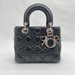 Lady Dior Small Lambskin Black SHW