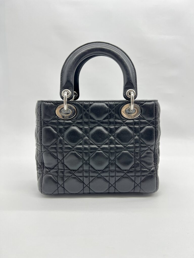 Lady Dior Small Lambskin Black SHW