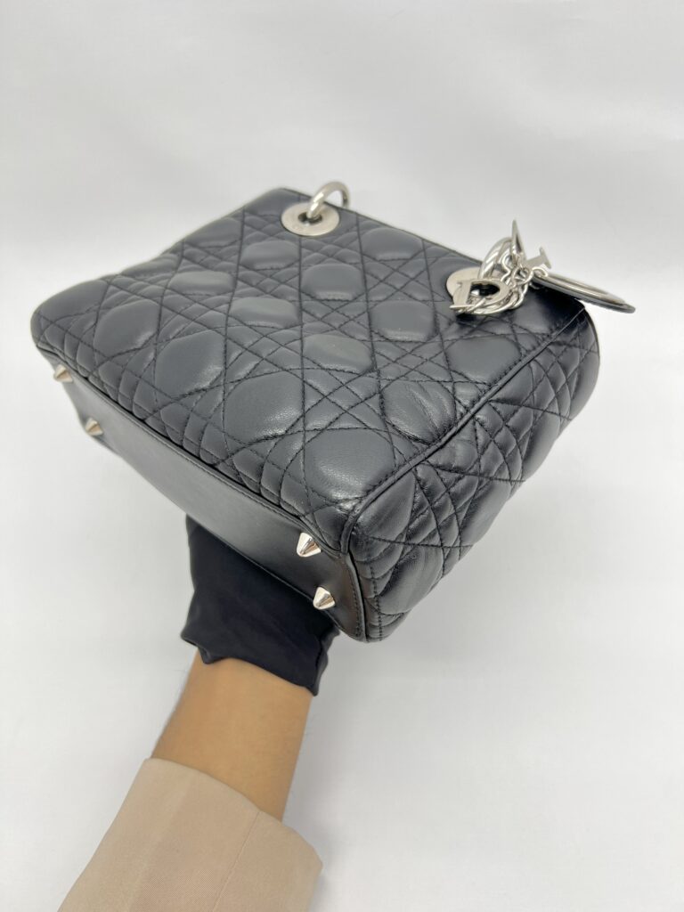 Lady Dior Small Lambskin Black SHW