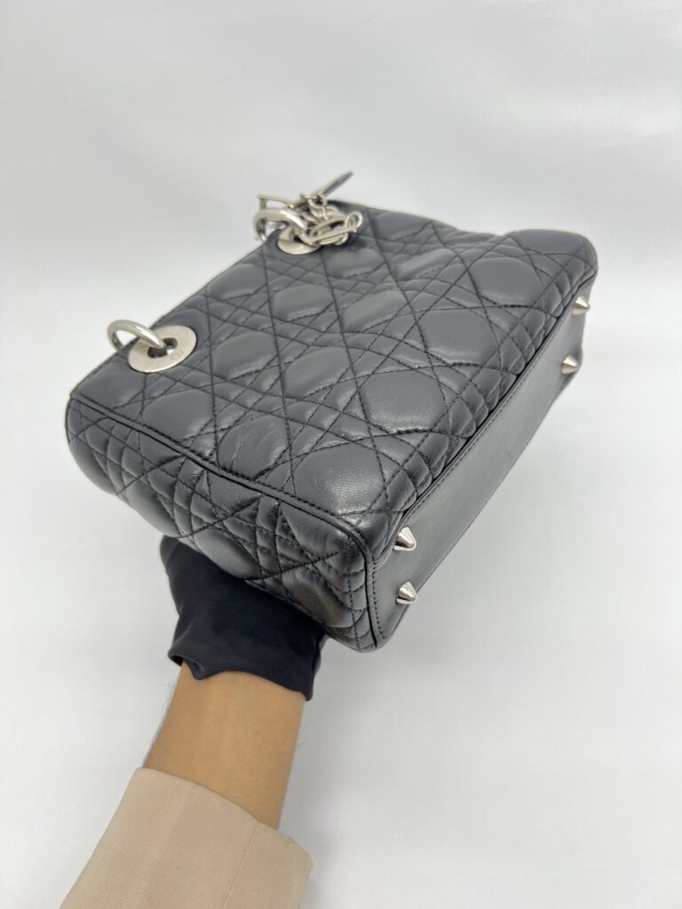 Lady Dior Small Lambskin Black SHW