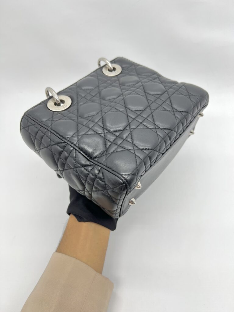 Lady Dior Small Lambskin Black SHW
