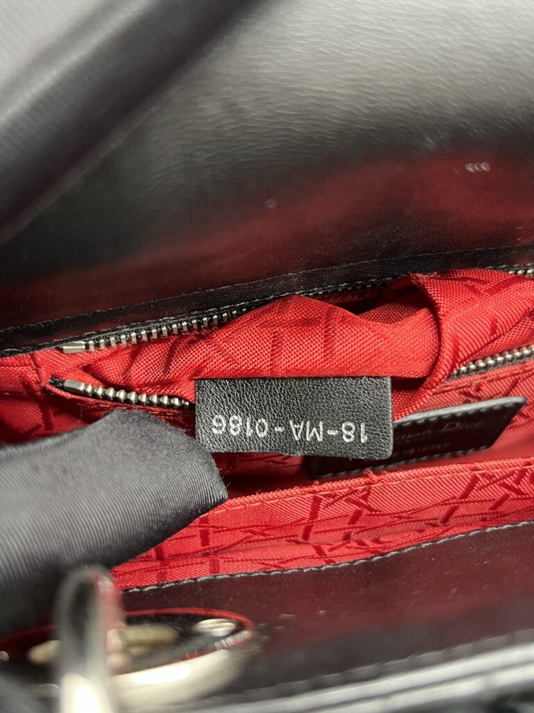 Lady Dior Small Lambskin Black SHW