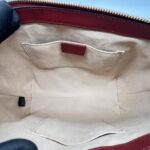 Ophidia Top Handle GG Supreme Flora Red Gold Hardware