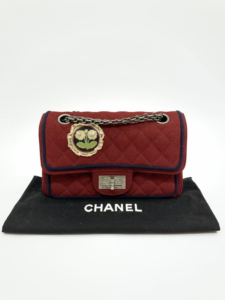 Mini Reissue Bordeaux Wool Patch RHW