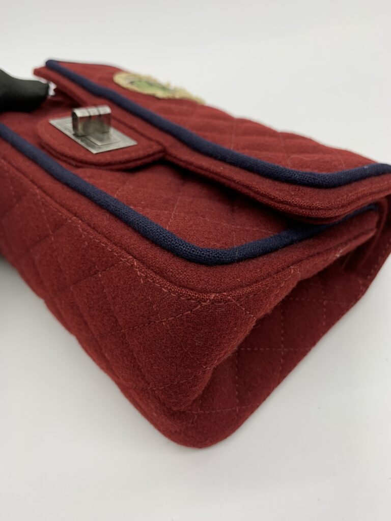 Mini Reissue Bordeaux Wool Patch RHW