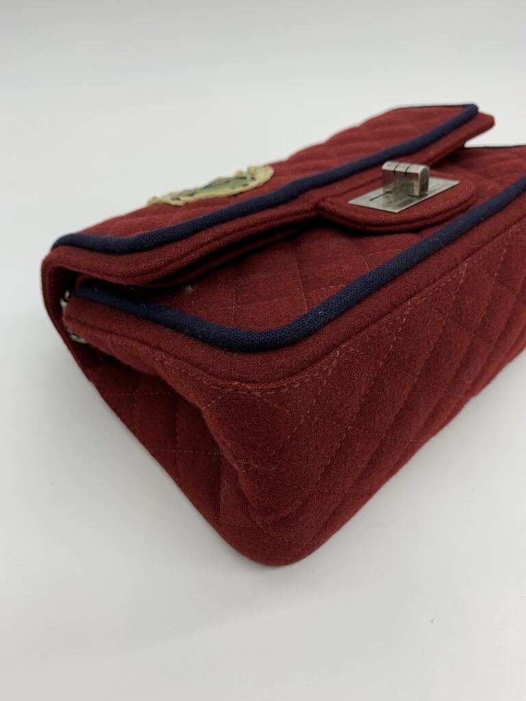 Mini Reissue Bordeaux Wool Patch RHW