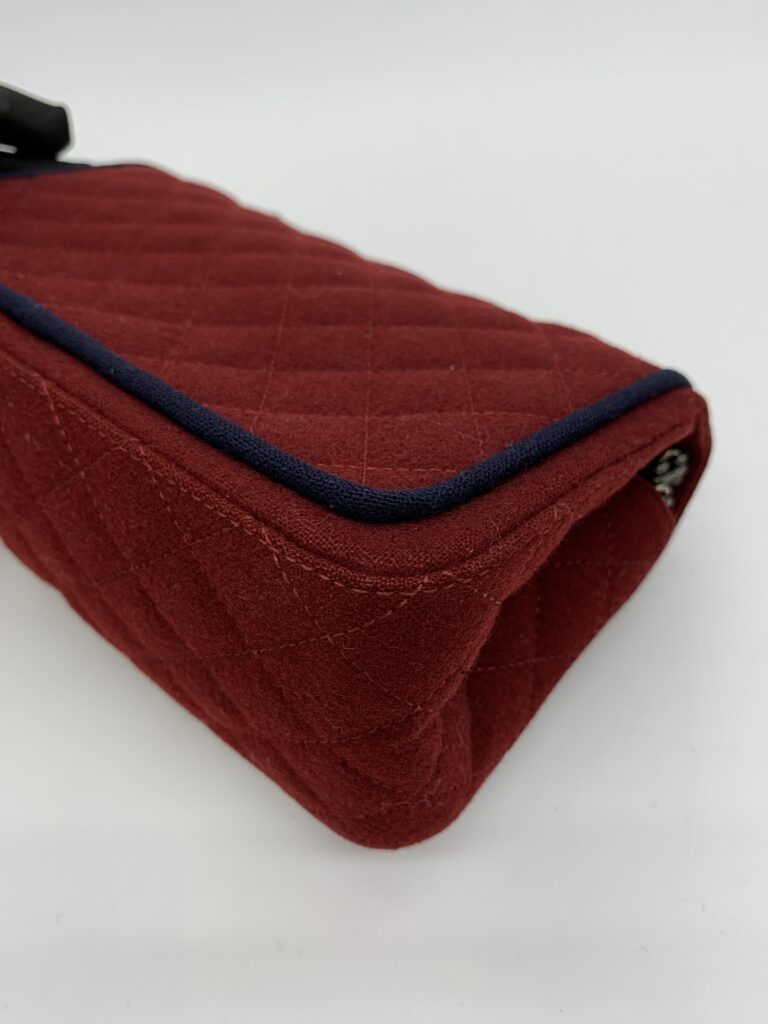 Mini Reissue Bordeaux Wool Patch RHW