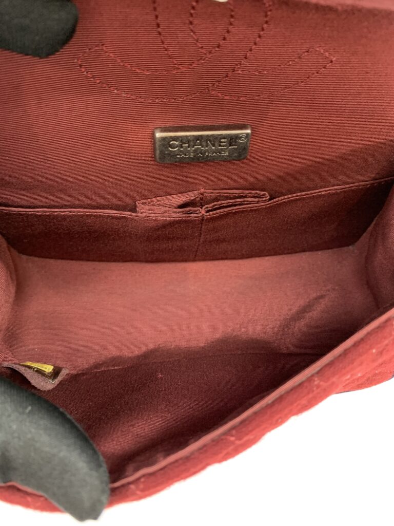 Mini Reissue Bordeaux Wool Patch RHW