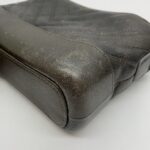 Gabrielle Small Dark Brown Distressed Caviar