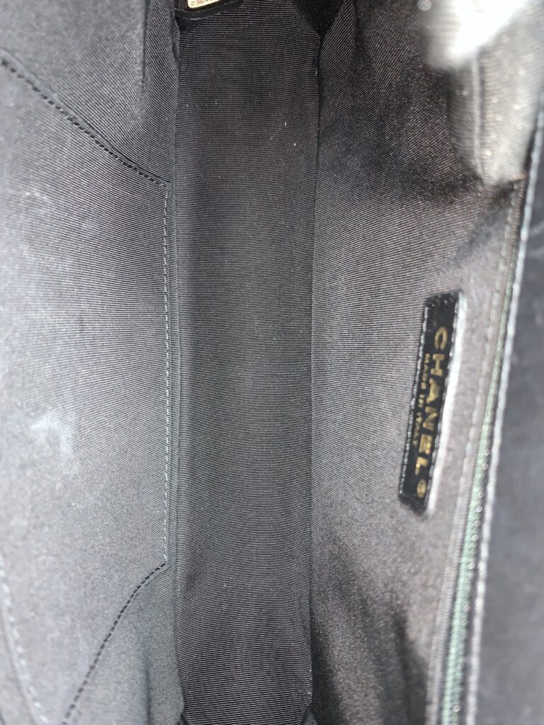 Boy 28 Lambskin Black GHW