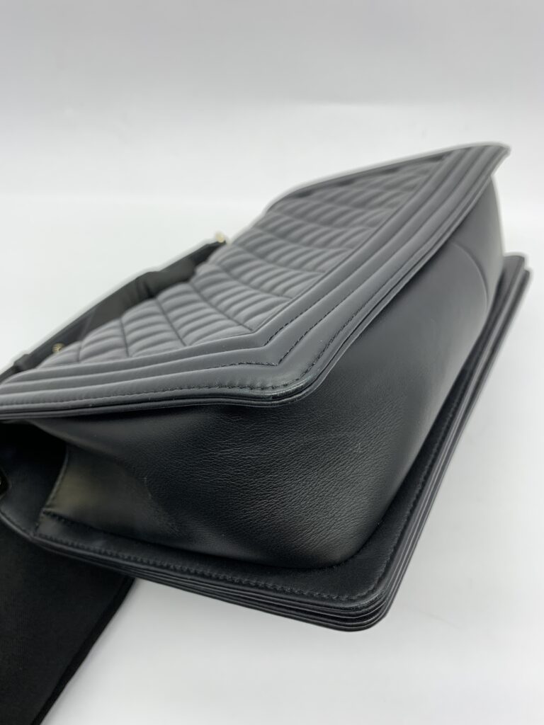 Boy 28 Lambskin Black GHW