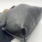 Hobo Bag Lambskin Black GHW