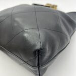 Hobo Bag Lambskin Black GHW