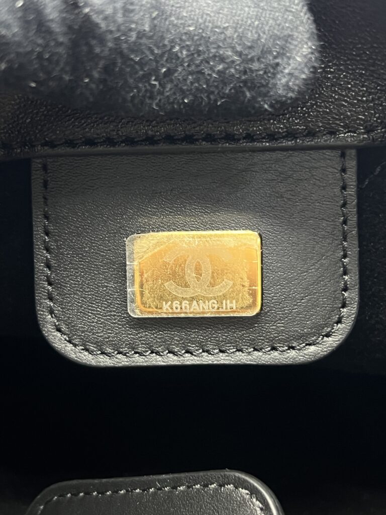 Hobo Bag Lambskin Black GHW