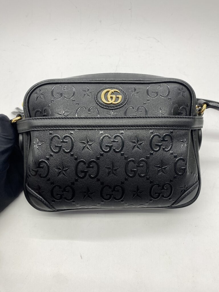 Wonka GG Up Star GG Debossed Black GHW