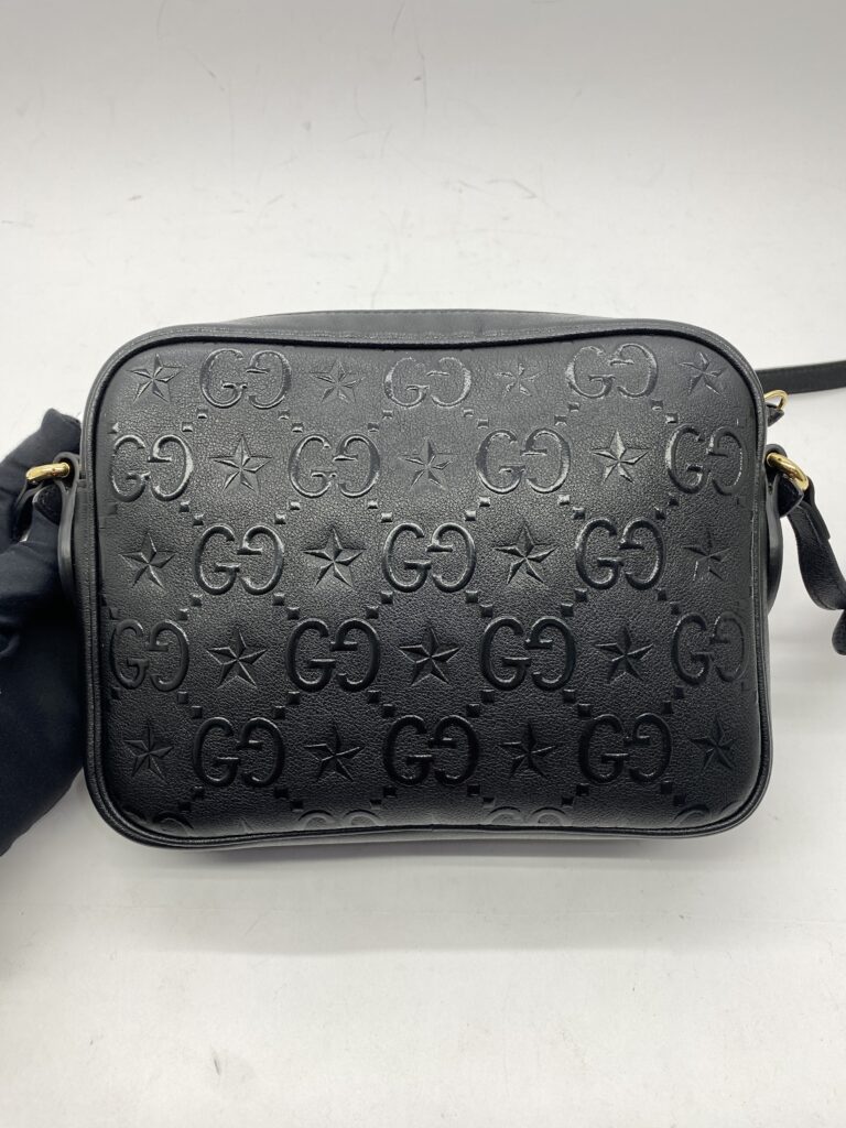 Wonka GG Up Star GG Debossed Black GHW