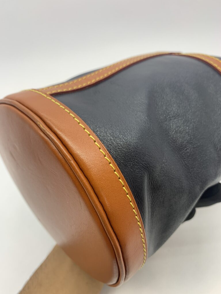 Duffle Bag Navy Brown/Strap Monogram Reverse GHW