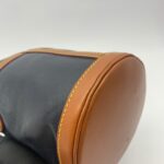 Duffle Bag Navy Brown/Strap Monogram Reverse GHW