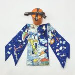 Sur Mon Nuage Ciel/Marine Clair/Multicolor