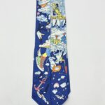 Sur Mon Nuage Ciel/Marine Clair/Multicolor