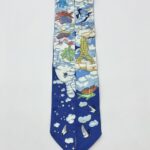 Sur Mon Nuage Ciel/Marine Clair/Multicolor