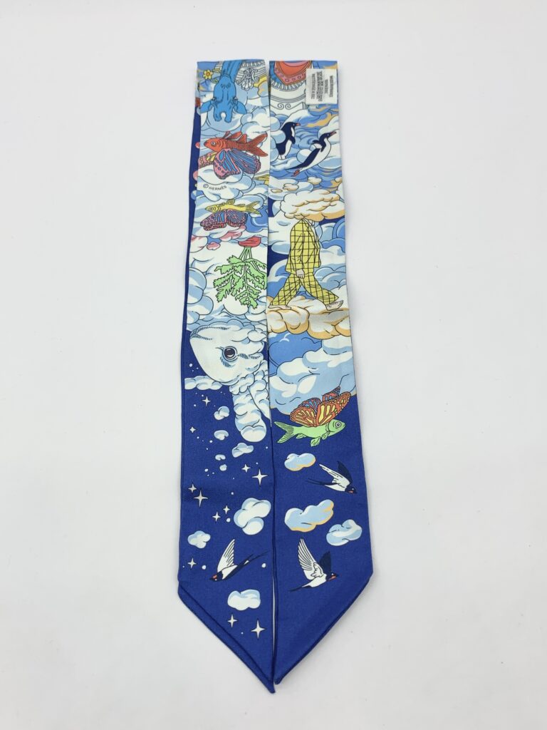 Sur Mon Nuage Ciel/Marine Clair/Multicolor