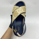 Platform Rattan Natural Navy GHW