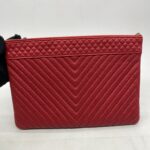 O Case Chevron Red Caviar GHW