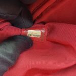 O Case Chevron Red Caviar GHW