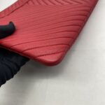 O Case Chevron Red Caviar GHW