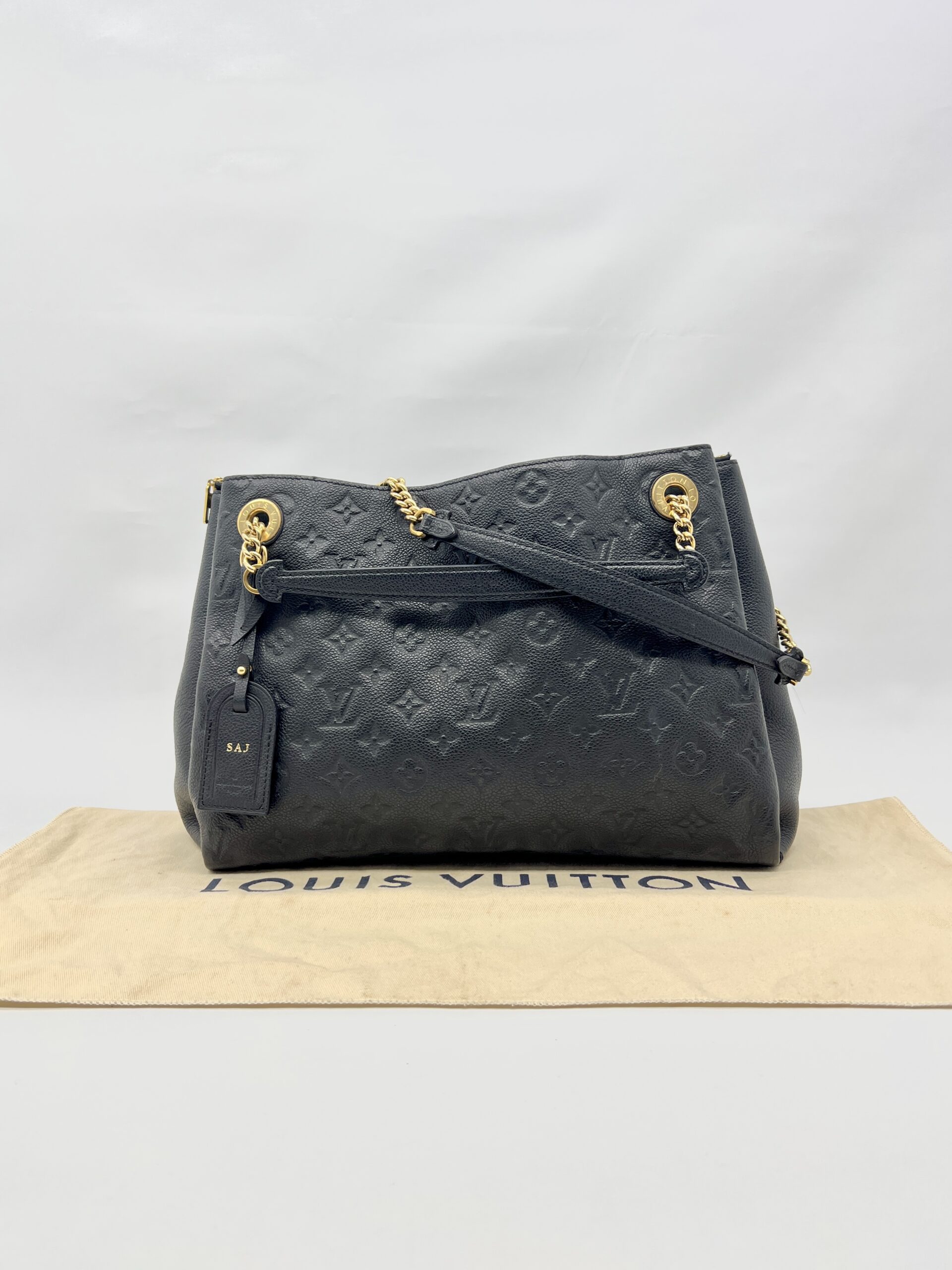 Surene MM Monogram Empreinte Noir GHW