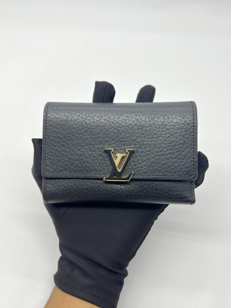 Capucines Compact Noir Rose GHW