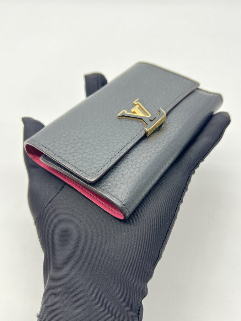 Capucines Compact Noir Rose GHW