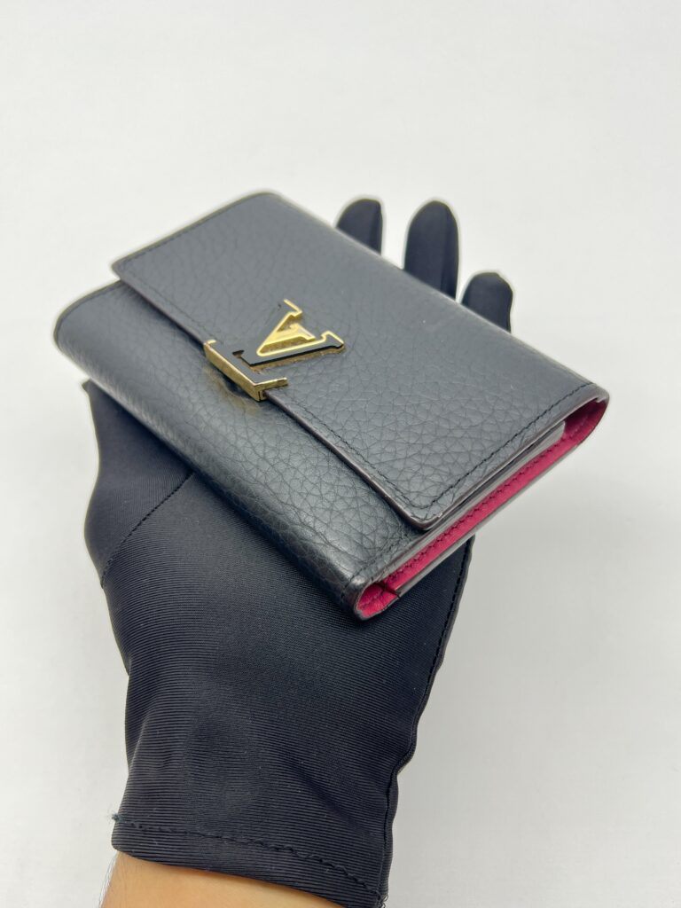 Capucines Compact Noir Rose GHW