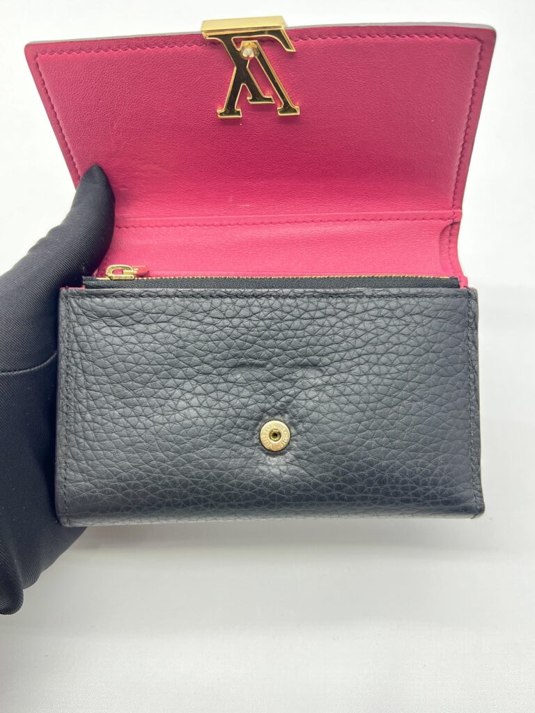 Capucines Compact Noir Rose GHW