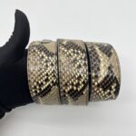 Bandouliere Strap Python Natural Pink SHW