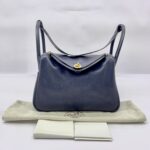 Lindy 30 Bleu Nuit/Bleu Marine Volupto Croco Nilo GHW