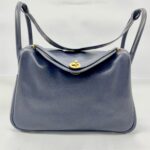 Lindy 30 Bleu Nuit/Bleu Marine Volupto Croco Nilo GHW