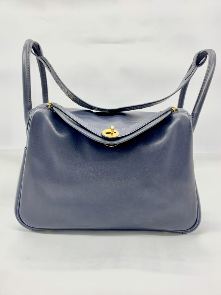 Lindy 30 Bleu Nuit/Bleu Marine Volupto Croco Nilo GHW