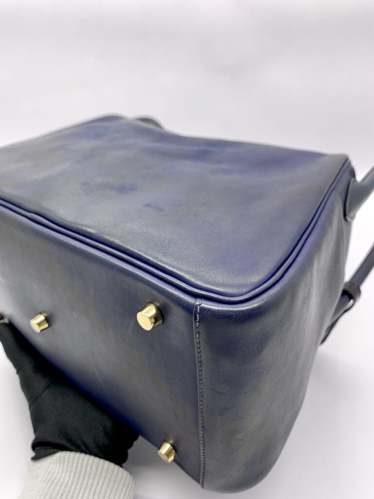 Lindy 30 Bleu Nuit/Bleu Marine Volupto Croco Nilo GHW