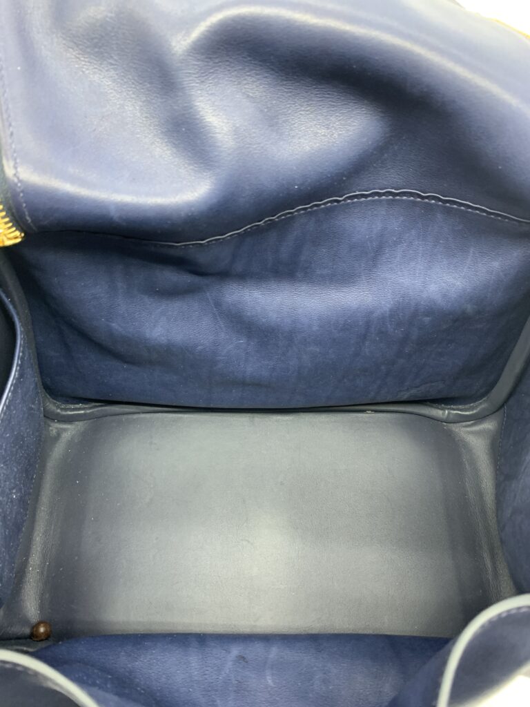 Lindy 30 Bleu Nuit/Bleu Marine Volupto Croco Nilo GHW