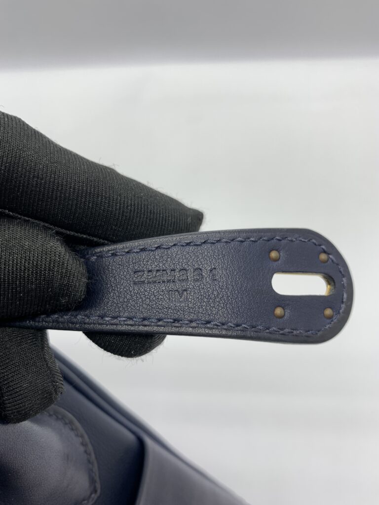 Lindy 30 Bleu Nuit/Bleu Marine Volupto Croco Nilo GHW