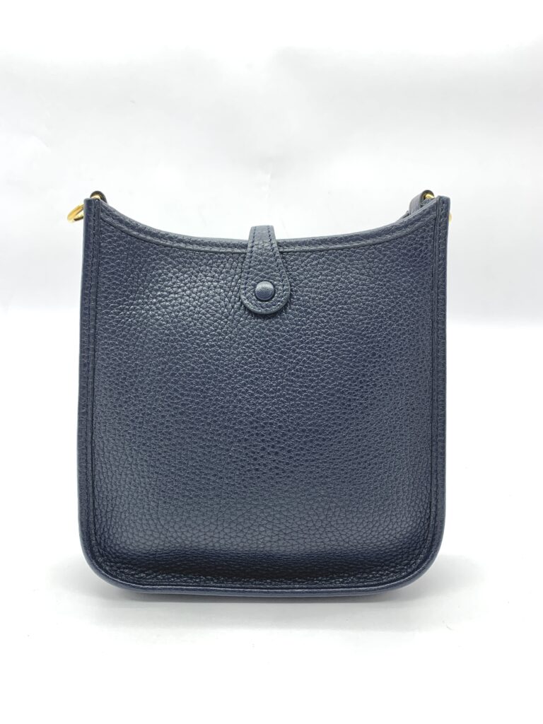 Mini Evelyn 16 Clemence Bleu Nuit/Indigo GHW